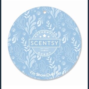 NIB Scentsy Scent Circle I'm Snow Over It